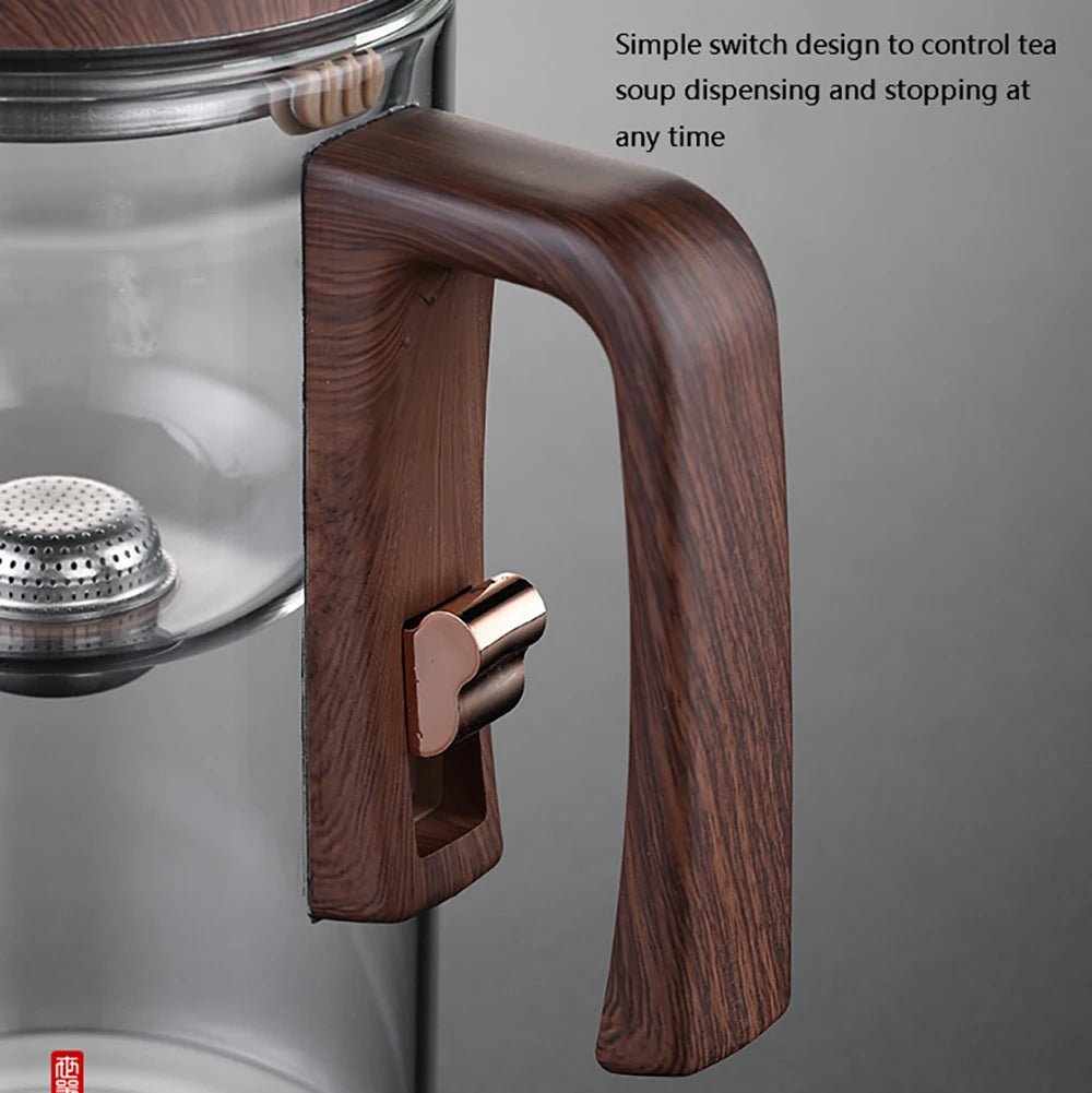 GlowBrew™ Magnetic Glass Tea Infuser Set – Easy Clean, Loose Leaf Brewer (25oz) for Tea Accessories | Shop now at My Store