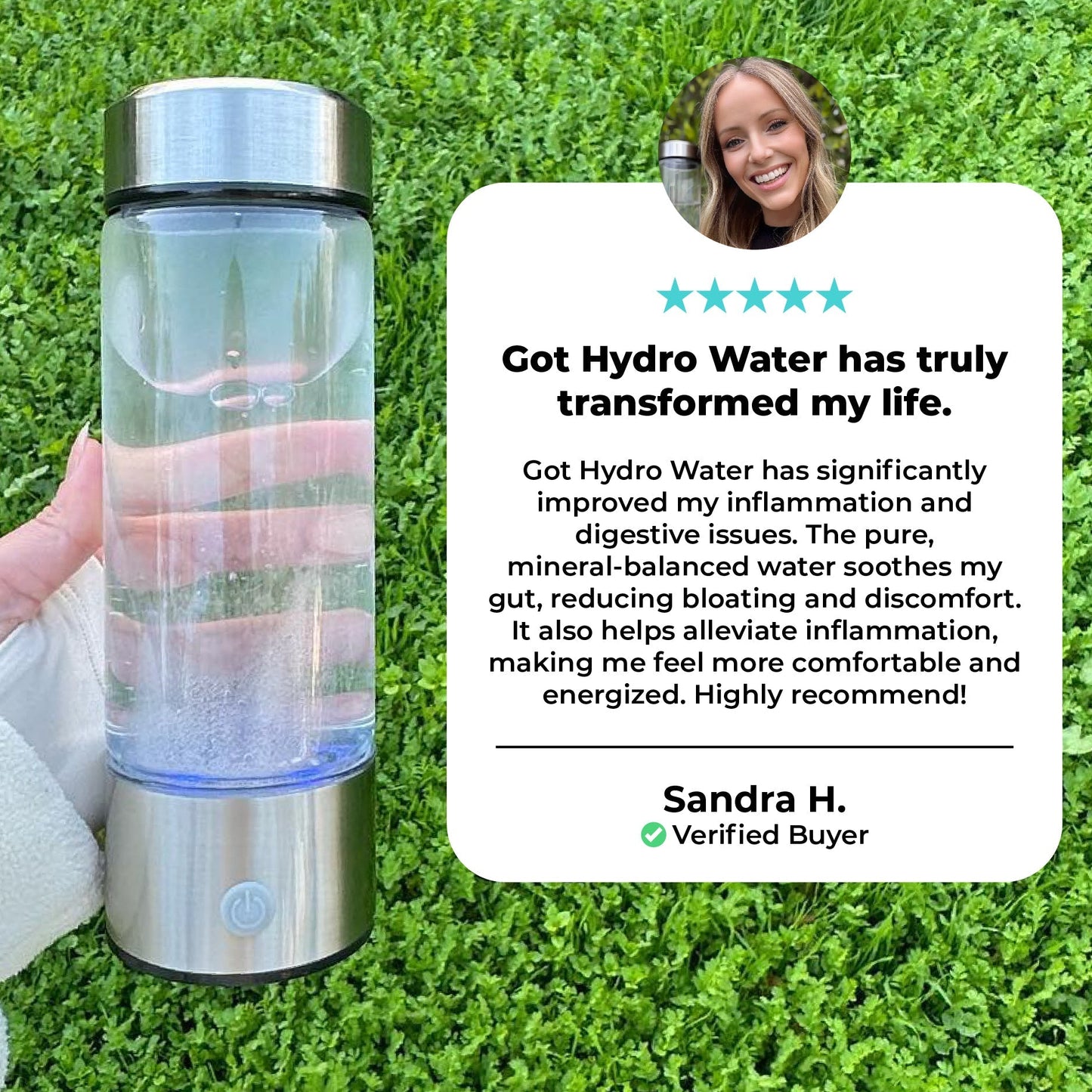 HydroBoost™ Hydrogen Water Bottle – Energizing Detox & Deep Cellular Hydration for Water Bottle | Shop now at My Store