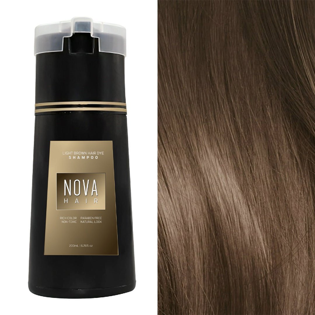 NovaHair™ 3 - in - 1 Color Shampoo – Covers Grays in Just 10 Minutes for Beaty | Shop now at My Store