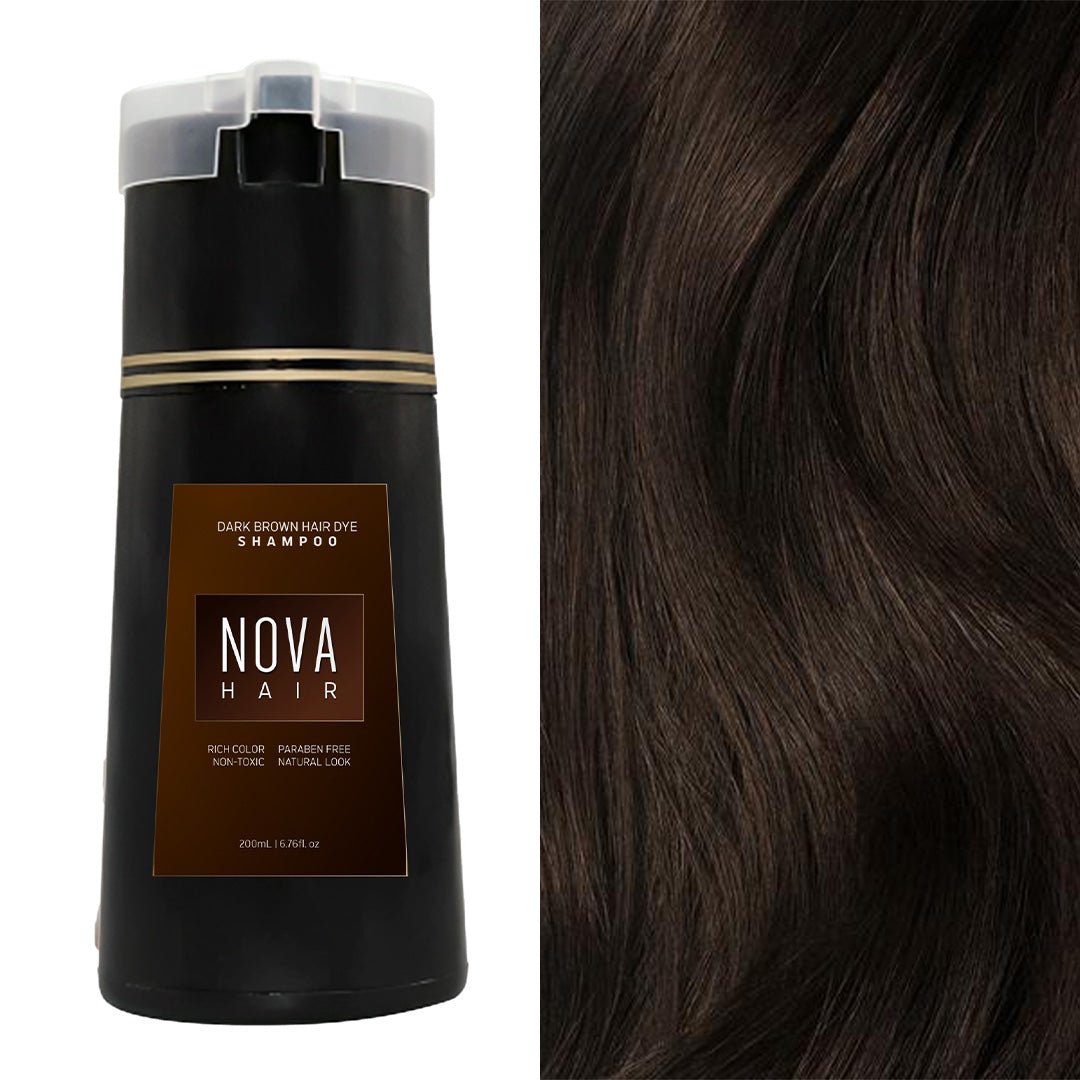 NovaHair™ 3 - in - 1 Color Shampoo – Covers Grays in Just 10 Minutes for Beaty | Shop now at My Store