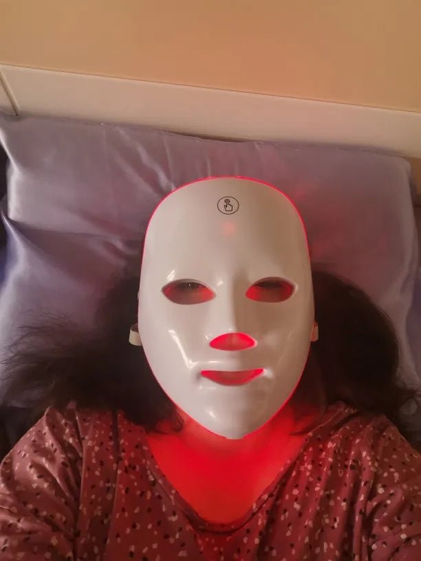 RadiantGlow™ LED Light Therapy Facial Mask – Rejuvenate & Brighten Your Skin for LED Skincare Tool | Shop now at My Store
