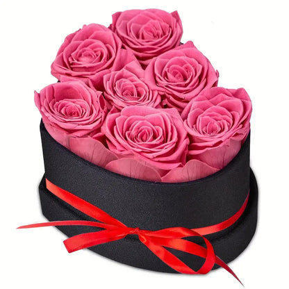 Forever Love Heart Rose Box