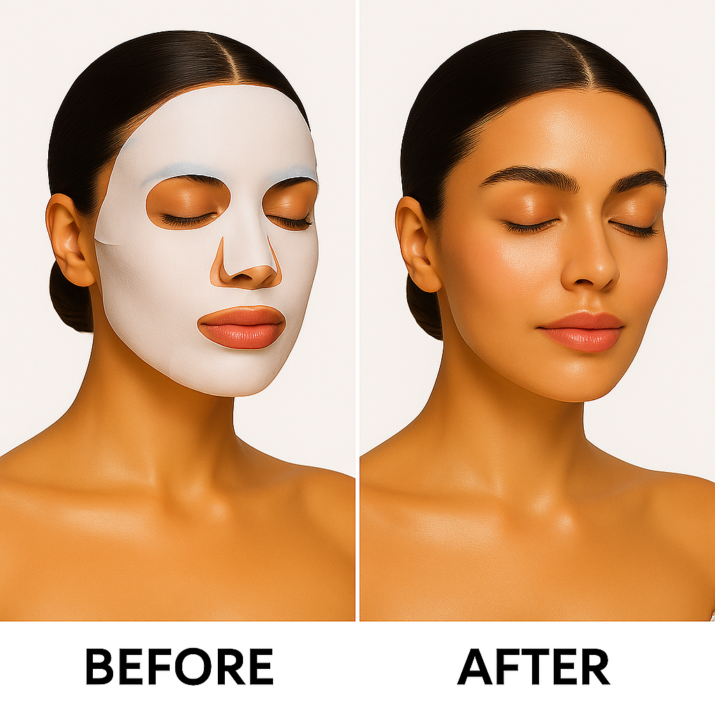 ViVeShine DeepGlow™ Bio-Collagen Silk Mask