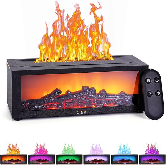 CozyGlow™ Fireplace Aroma Diffuser – Flame - Inspired Humidifier for Peaceful Spaces for Fireplace Aroma Diffuser | Shop now at My Store