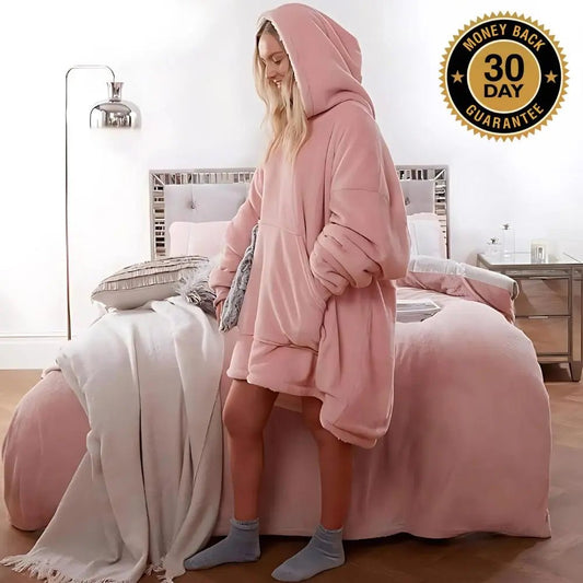 CozyHug™ Fluffy Blanket Hoodie – Ultra - Soft Wearable Blanket for Ultimate Comfort for Blanket Hoodie | Shop now at My Store