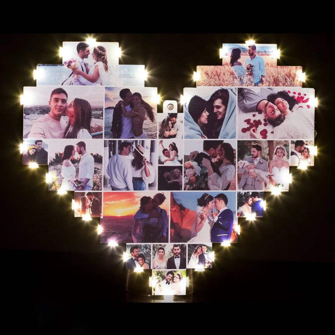 Heart Memory Frame Collage