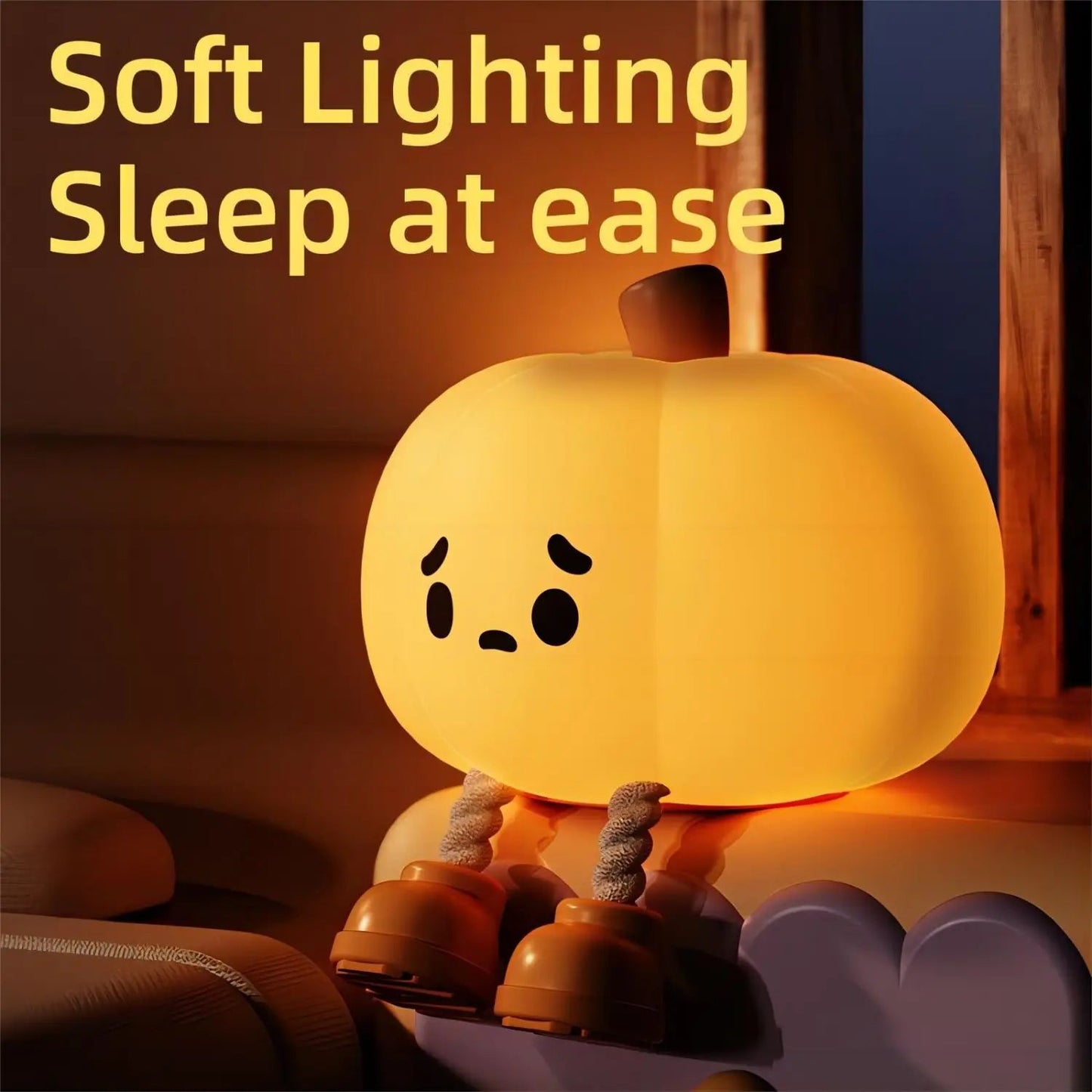 ViveShine Glow Pumpkin Lamp