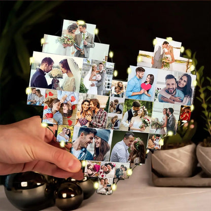 Heart Memory Frame Collage