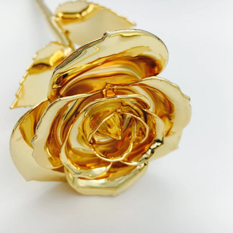 ViveShine Real 24K Gold Rose, Genuine One of a Kind Rose to Last a Lifetime