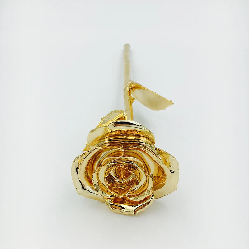 ViveShine Real 24K Gold Rose, Genuine One of a Kind Rose to Last a Lifetime