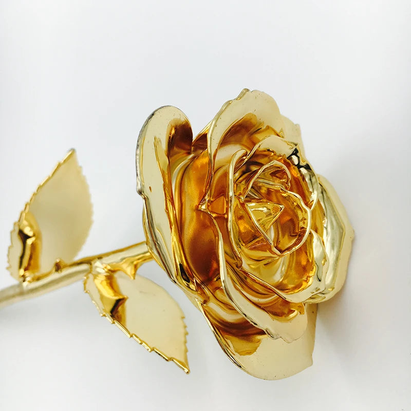 ViveShine Real 24K Gold Rose, Genuine One of a Kind Rose to Last a Lifetime