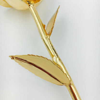 ViveShine Real 24K Gold Rose, Genuine One of a Kind Rose to Last a Lifetime