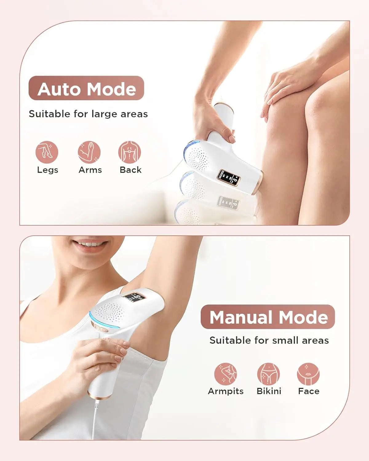 SmoothSkin IPL Hair Remover Device