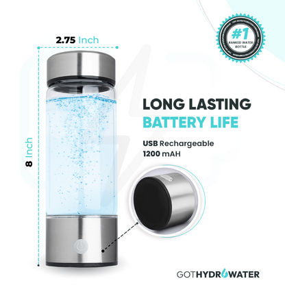 HydroBoost Pro Hydrogen Water Bottle