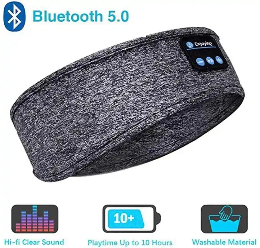 Bluetooth Sleep Headphones Headband + Eye Mask