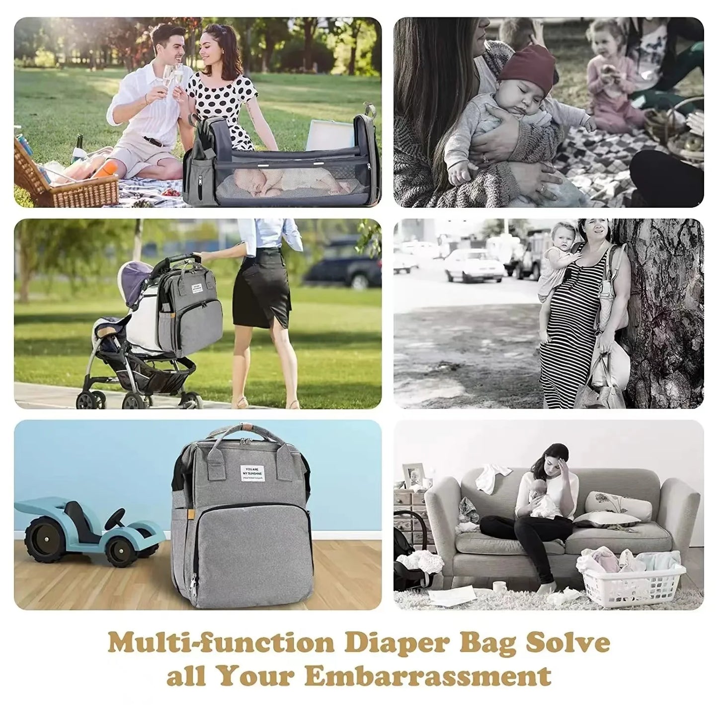 Magical Parenting Diaper Backpack