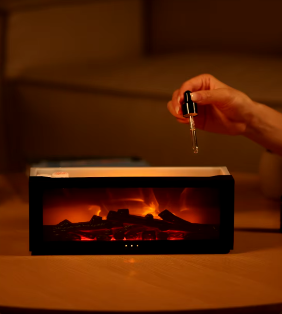 Nestly CozyGlow™ Aroma Fireplace Diffuser