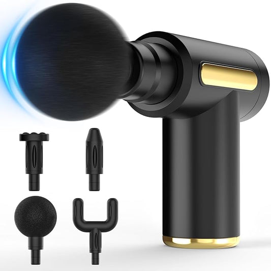 Magic Muscle Relaxer Pro – Deep Tissue Massage Gun with 6 Heads for Electric Massagers | Shop now at My Store