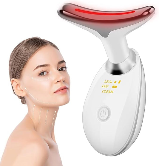 WavySkin Face & Neck Massager™ – Sculpt, Lift & Glow at Home for LED Skincare Tool | Shop now at My Store